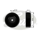 Gates DriveAlign Idler Pulley - T38042