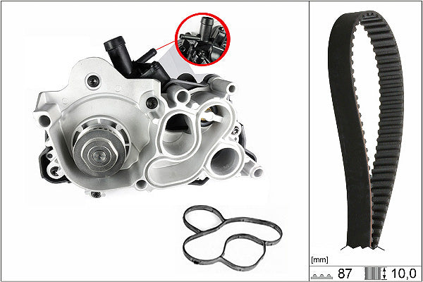INA Water Pump & Timing Belt Set - Part No - 530074230