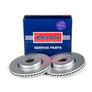 Borg & Beck Brake Disc Pair Part No -BBD4745