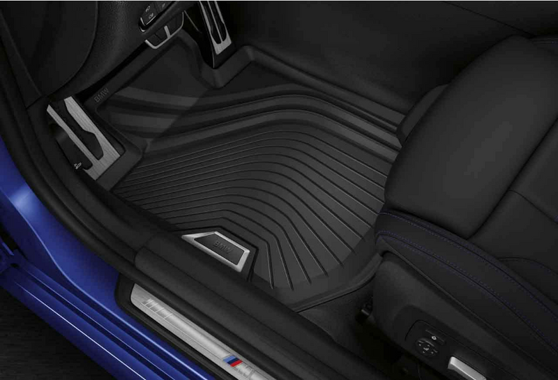 Genuine BMW Front Rubber Mats (3' G20/G28) (4' G22) - 51.47.2.461.170