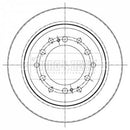 Borg & Beck Brake Disc Pair Part No -BBD5427