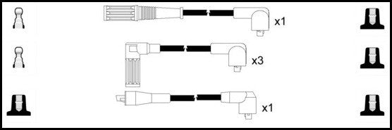 ElectroSpark Ignition Lead Set - OEK921