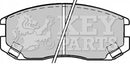 Key Parts Brake Pad Set -KBP1518