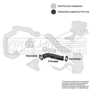 First Line Air Filter Hose  - FTH1466