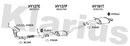 Klarius HY127E - Centre Pipe  - Fits Hyundai Coupe 1.6i