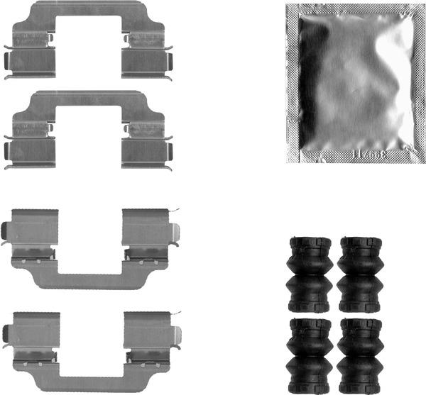 Textar Brake Pad Fitting Kit - 82545300