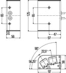 HELLA 2XD 009 475-011 Strobe-type Beacon - C-LED