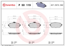 Brembo Brake Pad Set - P50119