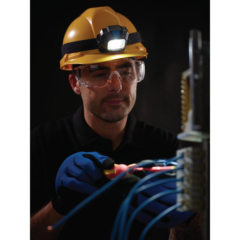 COB/SMD LED Wireless/USB Rechargeable Head Torch 6W 400 Lumens