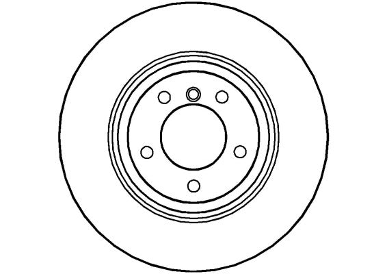 Disctech Brake Disc - Fits Bmw, Land rover - ABD2171 - Front Axle