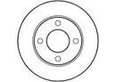 Disctech Brake Disc - Fits Alpina, Audi - ABD3493 - Rear Axle