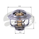 Gates Thermostat, coolant - TH42589G1