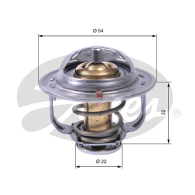 Gates Thermostat, coolant - TH42589G1
