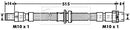 Borg & Beck Brake Hose Part No -BBH7396