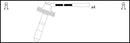Lucas Ignition Lead Set - LUC4258