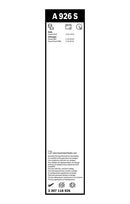 Bosch Aerotwin Front Wiper Blade Set - 530/475mm - A926S