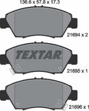 Honda, Brake Pad Set - Textar 2169401