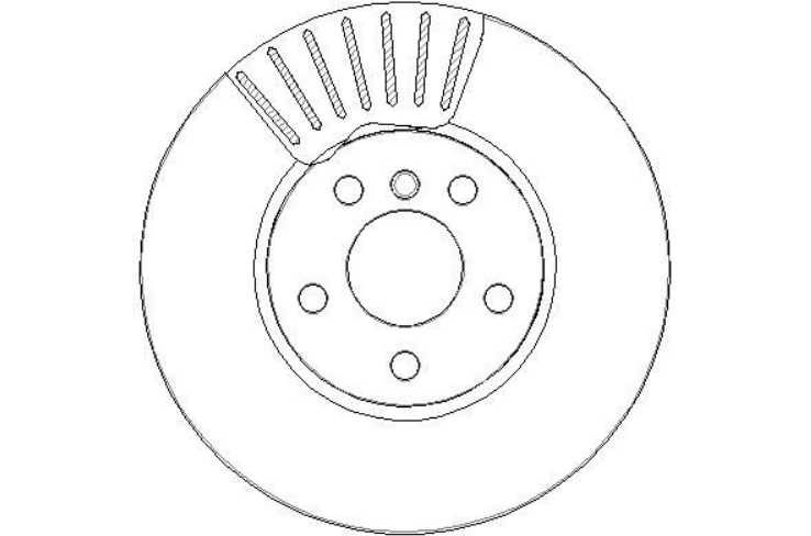 National Brake Disc - NBD1868