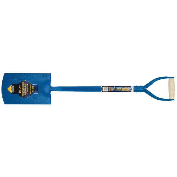 Expert Solid Forged Square Mouth Spade with Ash Shaft