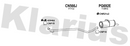Klarius CN566J - Centre Pipe  - Fits Peugeot Partner 1.6 HDi