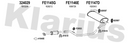 Klarius FE1145G - Box With Centre Pipe  - Fits Ford C-Max 1.6 Ti-VCT