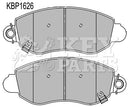 Key Parts Brake Pad Set -KBP1626