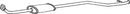 Klarius CN643W - Box With Centre Pipe  - Fits Citroen Xsara Picasso 1.6i