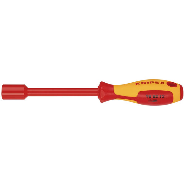 Draper KNIPEX 98 03 12 VDE Insulated Nut Driver, 12.0 x 125mm