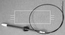 Borg & Beck Brake Cable - Front -BKB3405