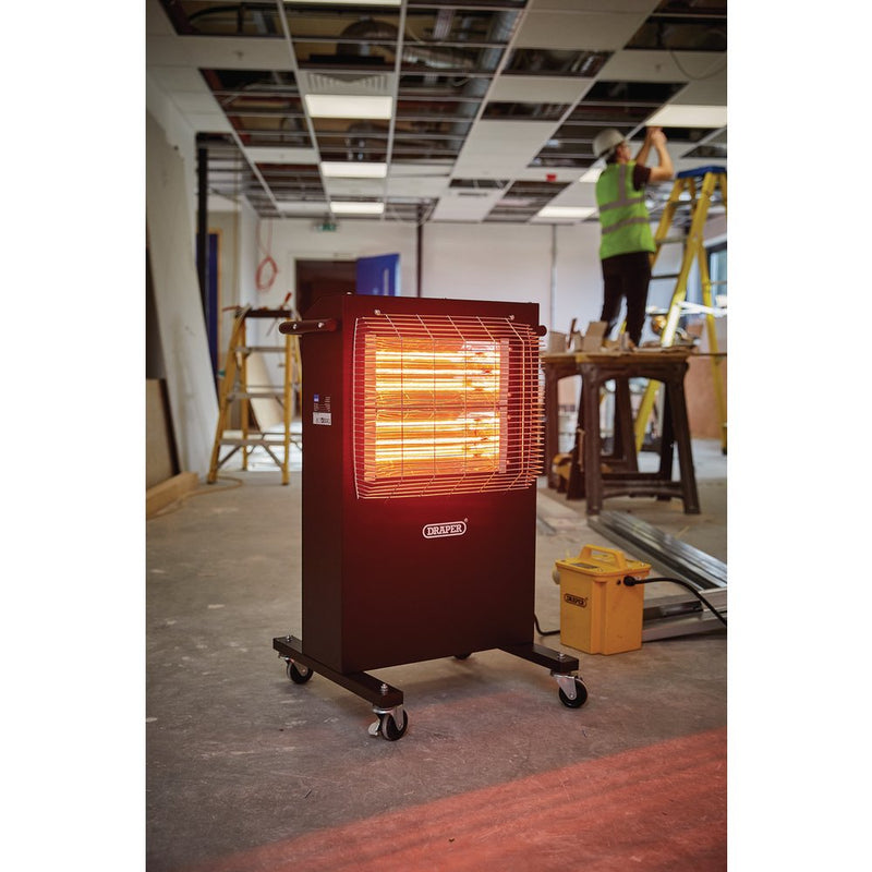Draper 2.4Kw 110V Ired Rubyqtz Heatr - 4746