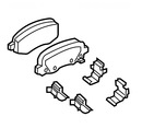 Genuine Volvo Brake Pad Set - 32276934