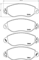 Mintex Brake Pad & Disc Kit fits -Ford MDK0125 (also fits other vehicles)