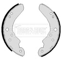 Borg & Beck Brake Shoes Part No -BBS6006