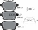 Textar Brake Pad Set - 2222001