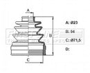 First Line Cv Joint Boot Kit Part No -FCB6350