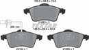 Textar Brake Pad Set - 2188501