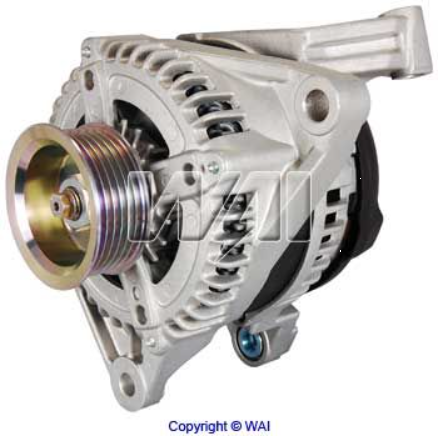 WAI Alternator Unit - 11240N-6G2 fits Chrysler