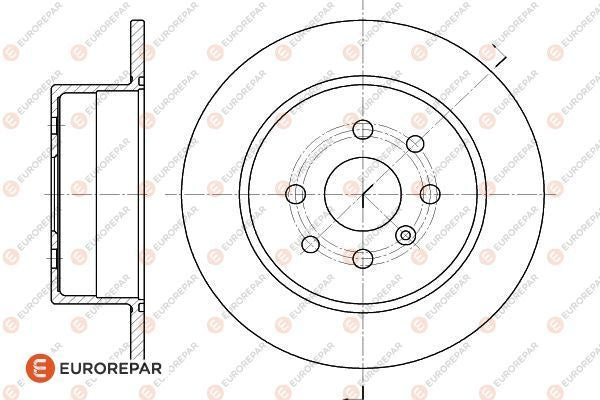 Eurorepar Brake Disc - 1618888880