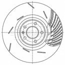 Borg & Beck Brake Disc Single Part No -BBD6199S
