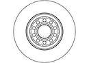 Disctech Brake Disc - Fits Audi - ABD2102 - Front Axle