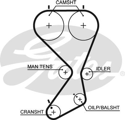 Gates PowerGrip Kit - K025556XS