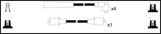 ElectroSpark Ignition Lead Set - OEK270