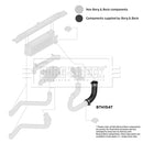 Borg & Beck Turbo Hose  - BTH1547