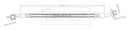 Borg & Beck Brake Hose - BBH8902