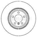 Borg & Beck Brake Disc Single Part No -BBD5938S