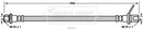 Borg & Beck Brake Hose Part No -BBH7884