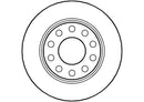 Disctech Brake Disc - Fits Audi, Chrysler - ABD2779 - Rear Axle