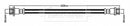Borg & Beck Brake Hose Part No -BBH7767