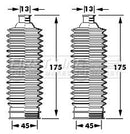 First Line Steering Gaiter Kit Part No -FSG3395