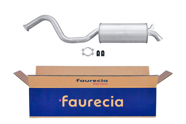 FAURECIA 8LD 366 036-641 Rear Muffler - Easy2Fit® Kit - fits VW GOLF VI (5K1)
